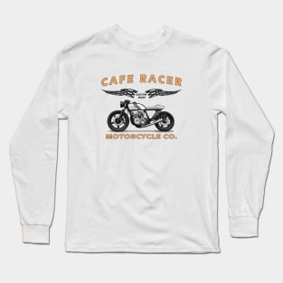 Cafe Racers Vintage Motorcycle Long Sleeve T-Shirt